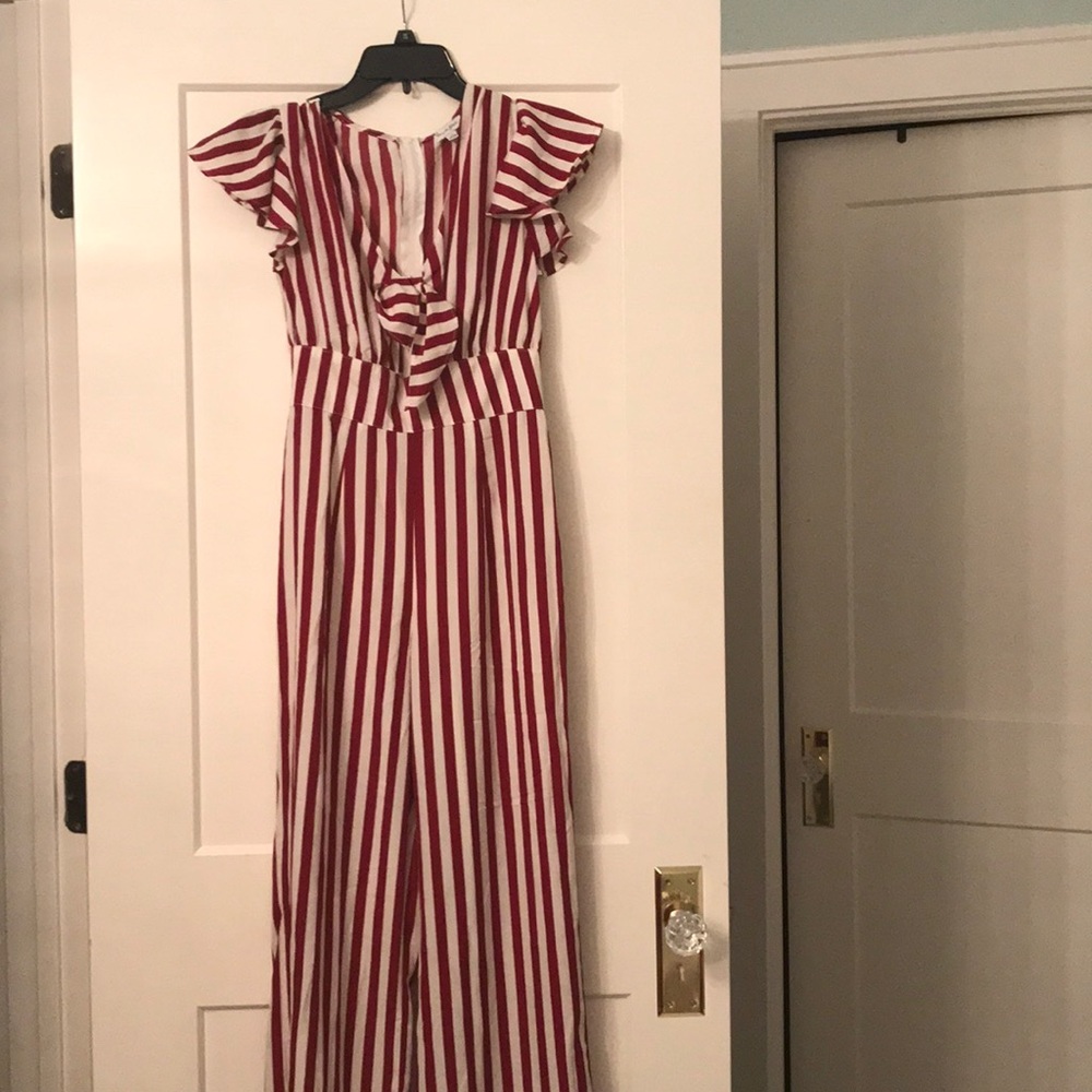 Sexy Lovefire red romper size small!